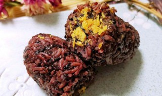 紫米海苔饭团的做法和配方 紫米海苔饭团的做法和配方窍门