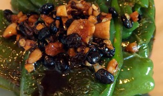 湖南豆豉青椒的家常做法窍门 湖南菜豆豉辣椒