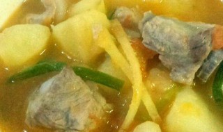 土豆炖排骨汤做法 土豆炖排骨汤怎么做好吃