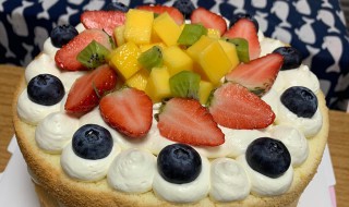 水果蛋糕的家常做法和配方 水果蛋糕的做法家庭做法