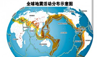 世界两大地震带（世界两大地震带分布图）