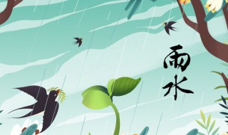 雨水节气的特点和风俗（雨水节气的特点和风俗顺口溜）