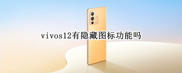 vivos12有隐藏图标功能吗 vivos10有隐藏图标功能吗