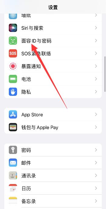 appstore面容id开启但不能用