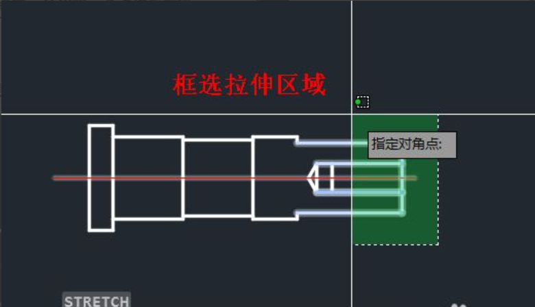 cad怎么拉伸图形变长