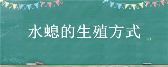 水螅的生殖方式（变形虫和水螅的生殖方式）