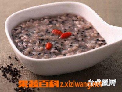 天冬黑豆粥（麦冬黑米粥）