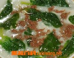 菠菜瘦肉粥 菠菜瘦肉粥图片