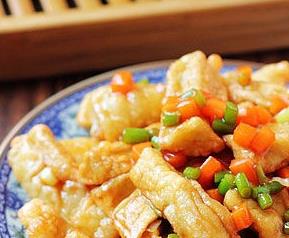 糖醋脆皮茄子（糖醋脆皮茄子图片）