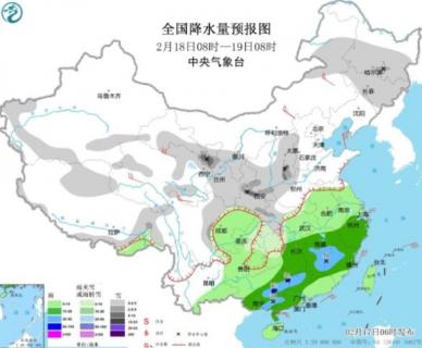 新一轮大范围雨雪展开（更大范围雨雪来袭）