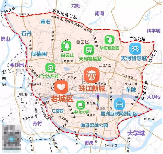 广州外地车限行时间+限行区域