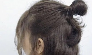 短发丸子头怎么扎简单好看（短发丸子头怎么扎简单好看 步骤）