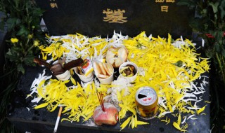 清明扫墓带什么祭品（清明节扫墓要用的东西）