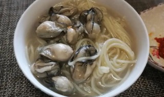 海蛎煮面怎么煮 海蛎煮面条怎么煮