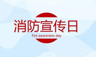 119宣传日是几月几日 每年的119宣传日是几月几日