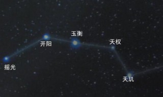 北斗七星在古代又被称为什么 中国古代对北斗七星的命名