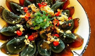 松花蛋肠怎么凉拌 松花蛋肠做法