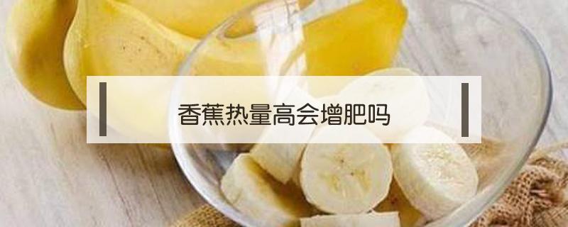 香蕉热量高会增肥吗（香蕉热量太高）