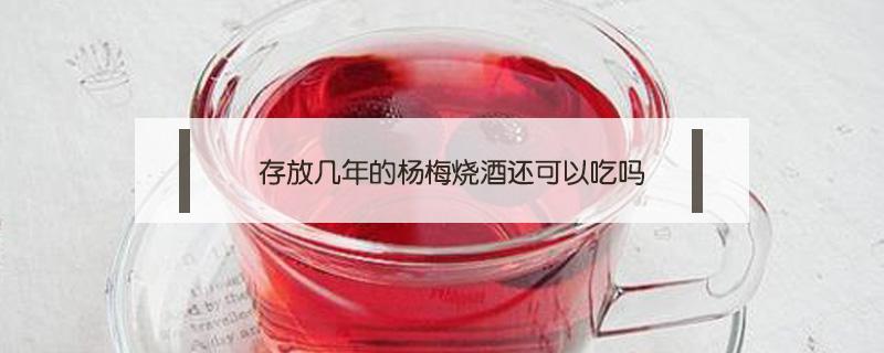 存放几年的杨梅烧酒还可以吃吗