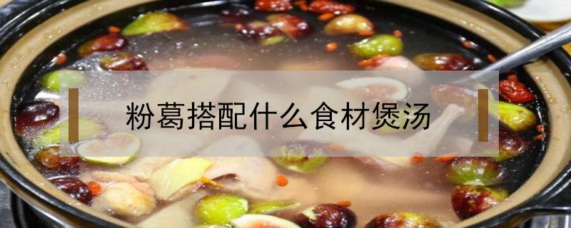 粉葛搭配什么食材煲汤（春天粉葛搭配什么食材煲汤）