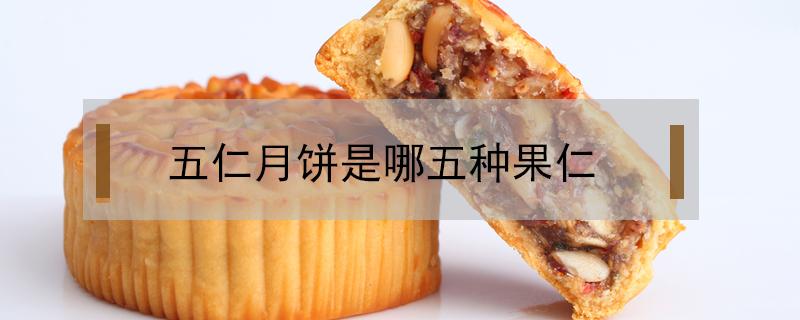 五仁月饼是哪五种果仁 果仁月饼是五仁月饼吗