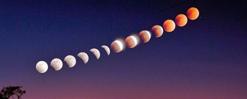 月全食的时候月亮是什么颜色的（月全食时月亮一般呈什么颜色）