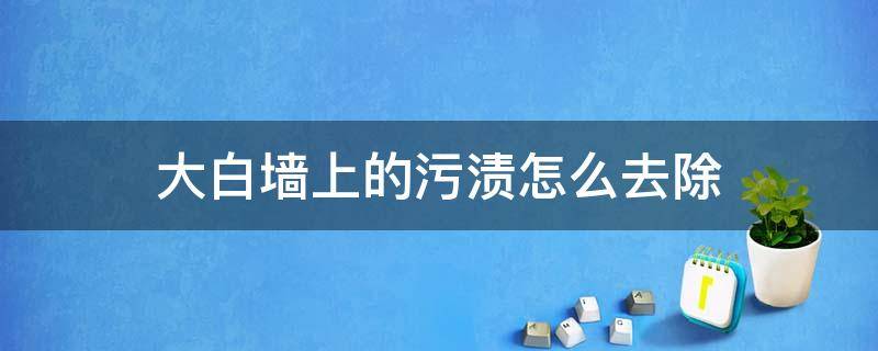 大白墙上的污渍怎么去除 刮大白墙上的污渍怎么去除