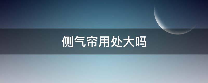 侧气帘用处大吗 汽车侧气帘的作用大不大