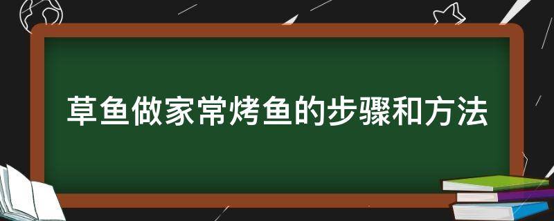 草鱼做家常烤鱼的步骤和方法（草鱼怎么做烤鱼的做法）