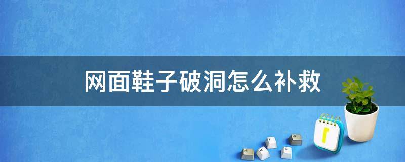 网面鞋子破洞怎么补救 塑料网面鞋子破洞怎么补救