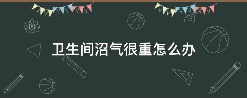 卫生间沼气很重怎么办（卫生间有沼气）