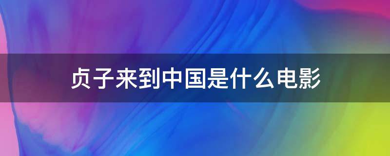 贞子来到中国是什么电影 贞子来到了中国