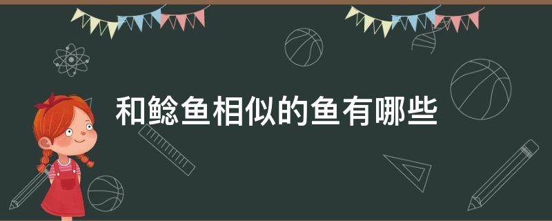 和鲶鱼相似的鱼有哪些（和鲶鱼相似的鱼有哪些图片）