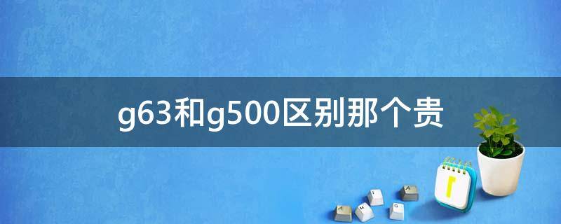 g63和g500区别那个贵 g63和g500买哪个好