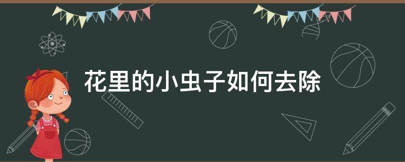 花里的小虫子如何去除 怎样去除花里的小虫子