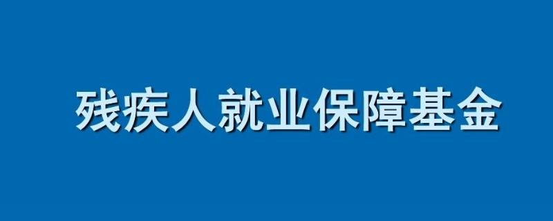 残疾人就业保障金计入什么科目 残疾人就业保障金计入什么科目政府会计