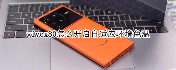 vivox80怎么开启自适应环境色温