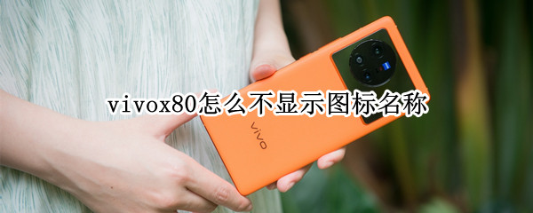 vivox80怎么不显示图标名称 vivo手机桌面图标不显示名称