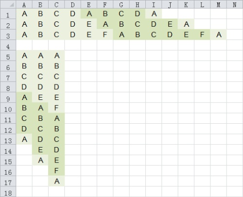 Excel怎样生成连续的英文字母（excel怎样生成连续的英文字母格式）