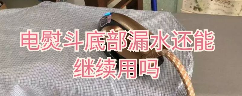 电熨斗底部漏水还能继续用吗（电熨斗底部漏水还能继续用吗怎么办）