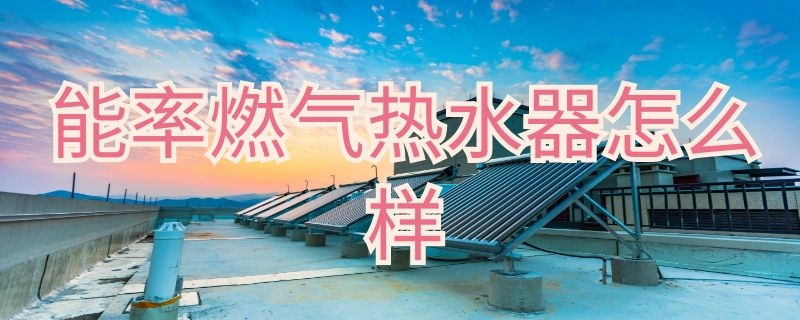 能率燃气热水器怎么样 能率燃气热水器怎么样?