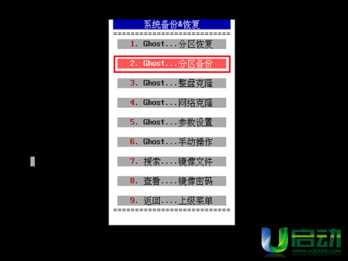 使用u启动u盘启动怎么不进pe备份系统