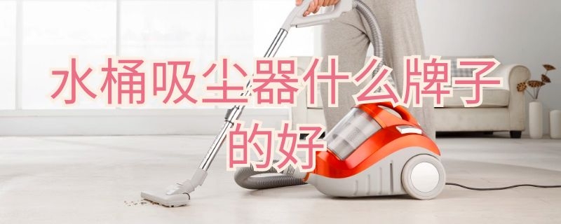 水桶吸尘器什么牌子的好 水桶吸尘器什么牌子的好