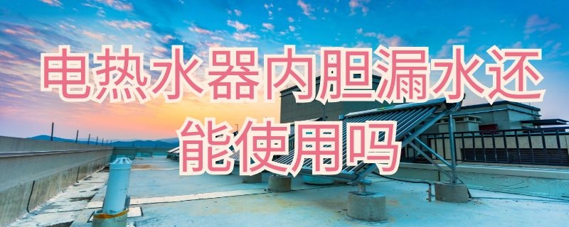 电热水器内胆漏水还能使用吗 电热水器内胆漏水还能使用吗知乎