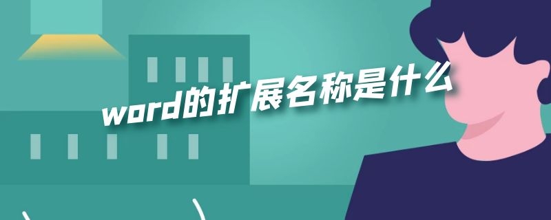 word的扩展名称是什么（word文档的扩展名称是什么）