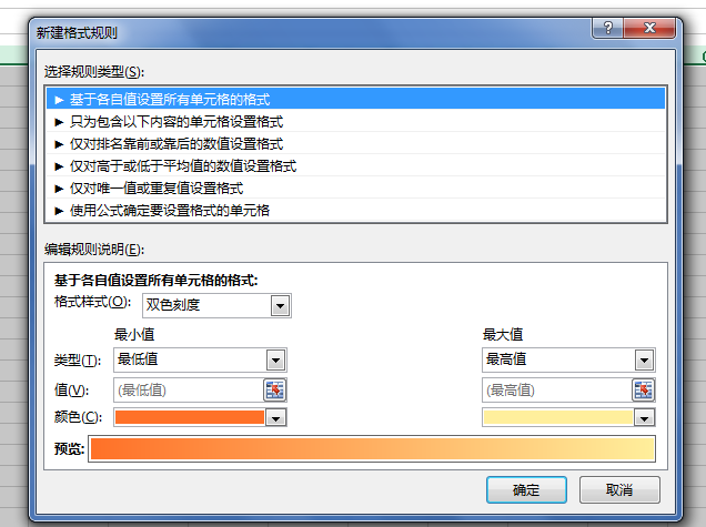 excel行列十字交叉高亮显示