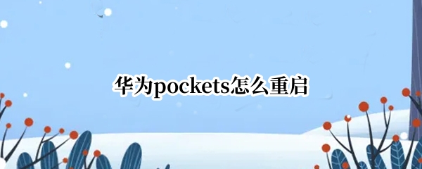 华为pockets怎么重启（pocket华为下载）