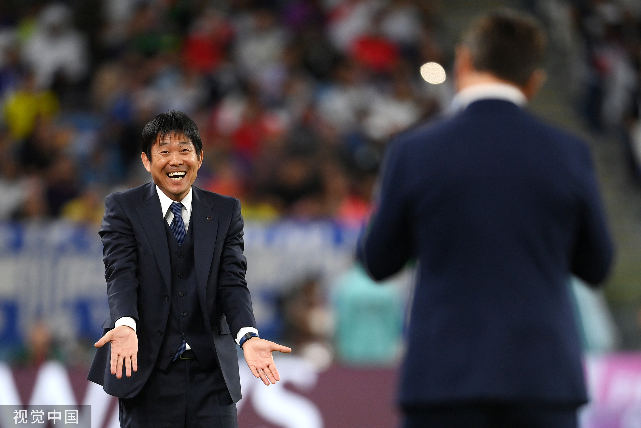 世界杯-日本1-1克罗地亚点球1-3 日本世界杯第一球