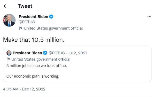 拜登称“美国2022年经济增速可能超中国”，外媒提到不同答案  