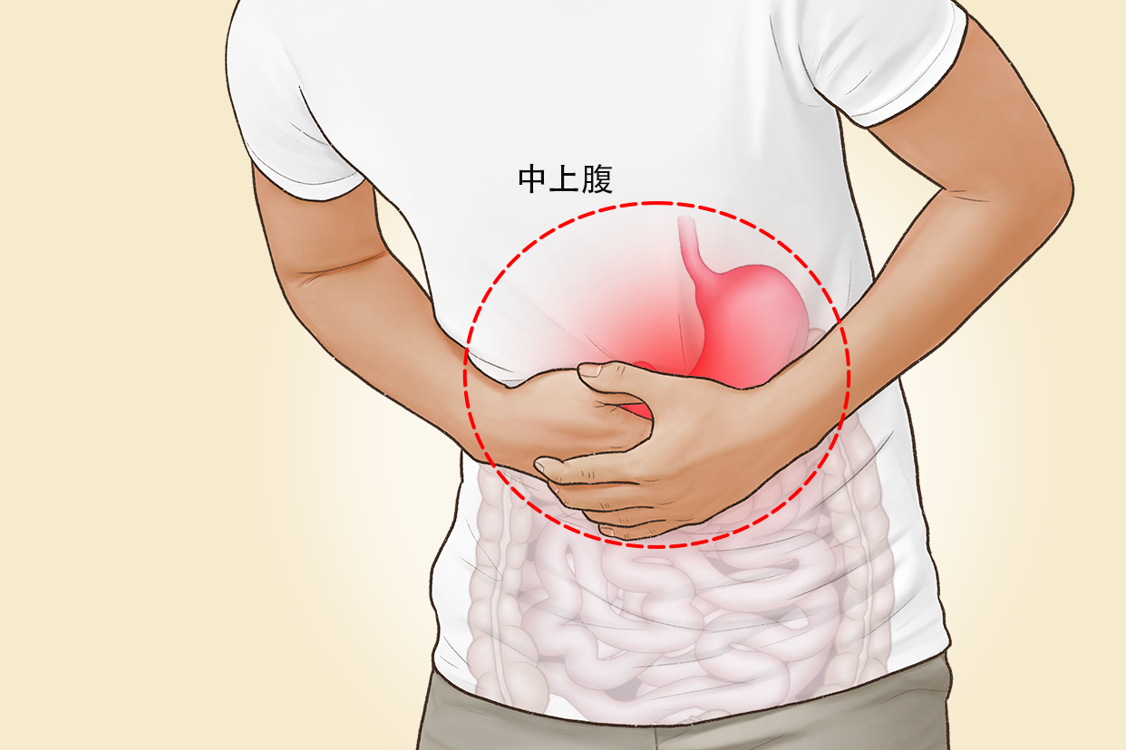 慢性胃炎疼痛部位图片